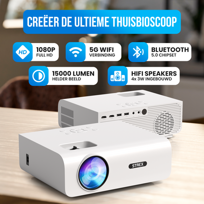Full HD Mini-Beamer mit WiFi und Bluetooth SP280