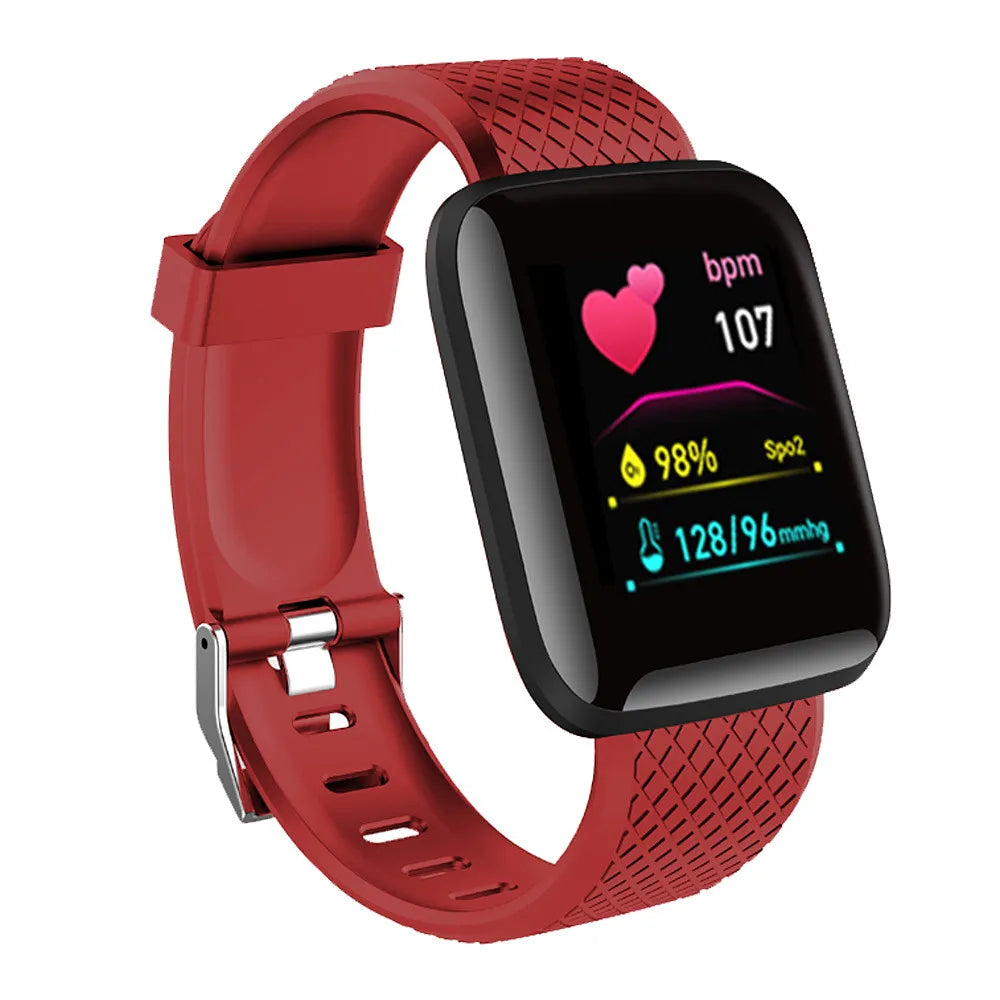 Smartwatch mit Fitness-Tracker, Herzfrequenzmesser, Schlafanalyse & Nachrichtenanzeige