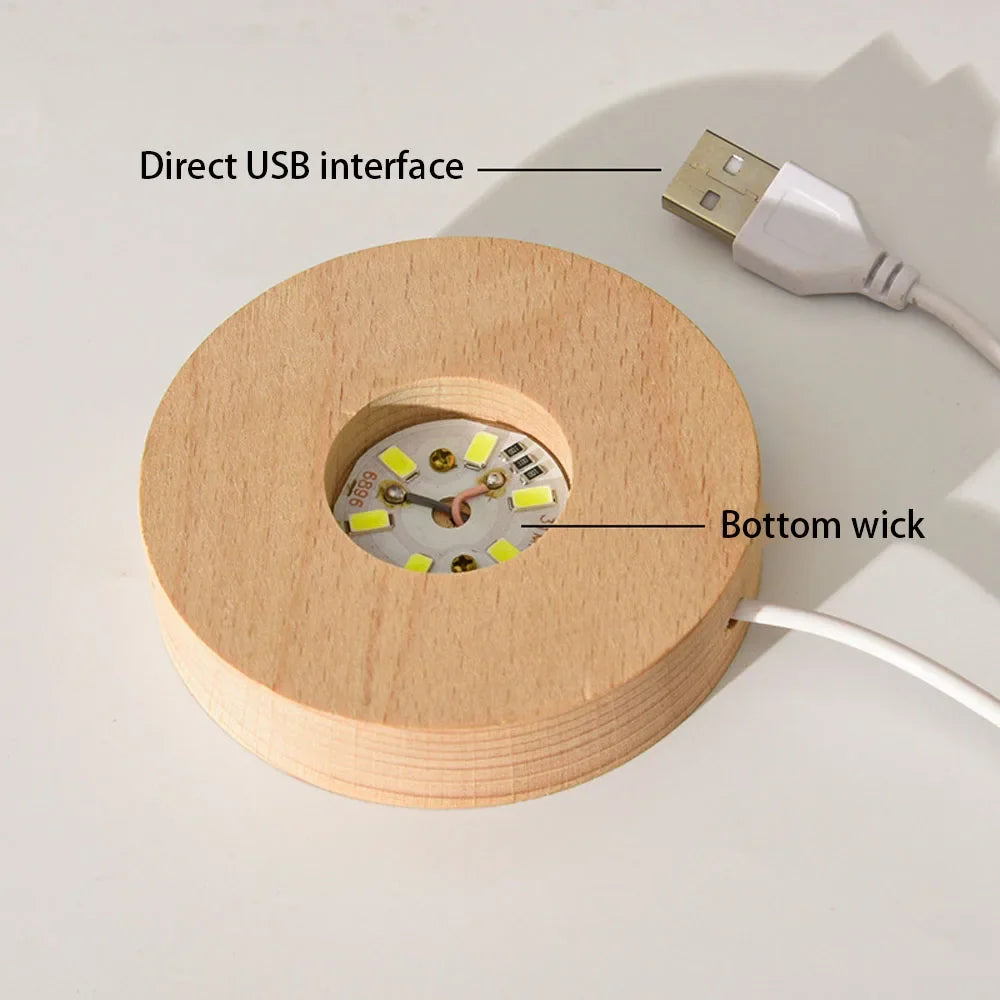 3D-Galaxie-Nachtlichtkugel mit USB-Stromversorgung