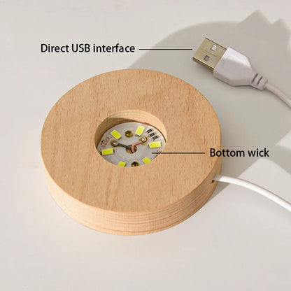 3D-Galaxie-Nachtlichtkugel mit USB-Stromversorgung