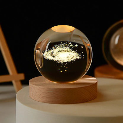 3D-Galaxie-Nachtlichtkugel mit USB-Stromversorgung