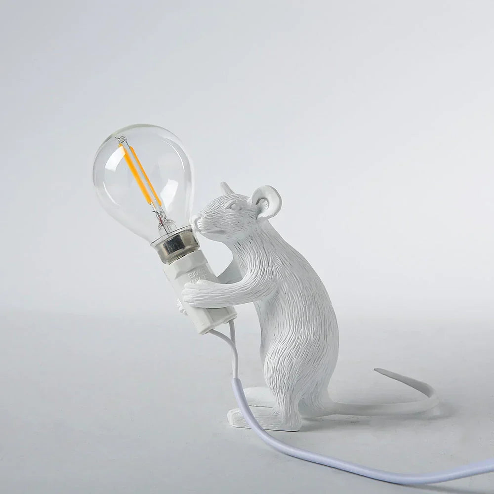 Dekorative LED-Mauslampe aus Kunstharz