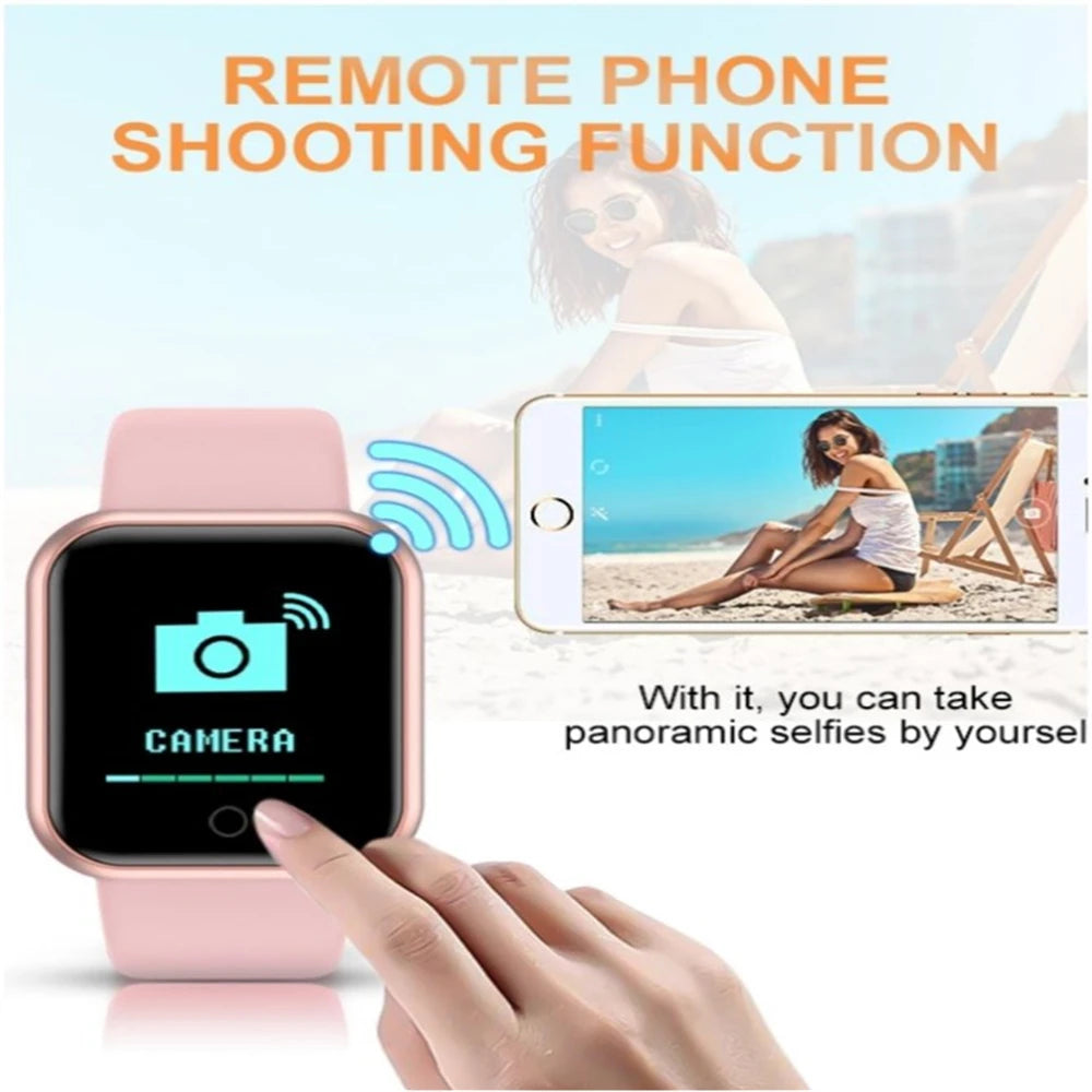 Smartwatch mit Fitness-Tracker, Herzfrequenzmesser, Schlafanalyse & Nachrichtenanzeige