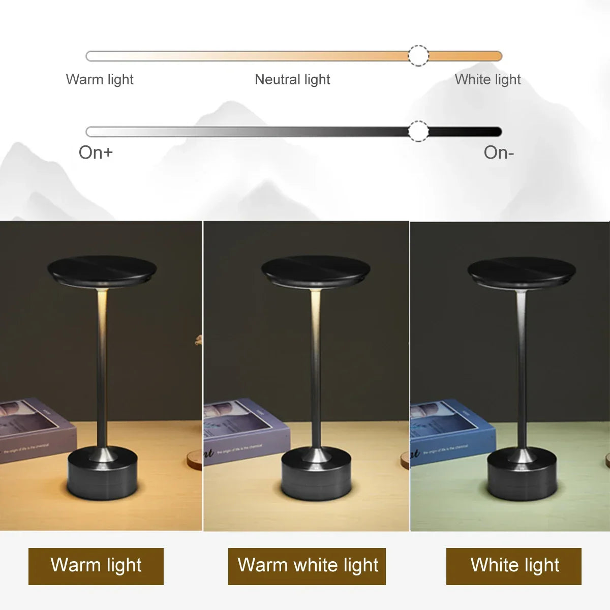 Dimmbare LED-Tischleuchte mit Touch-Bedienung