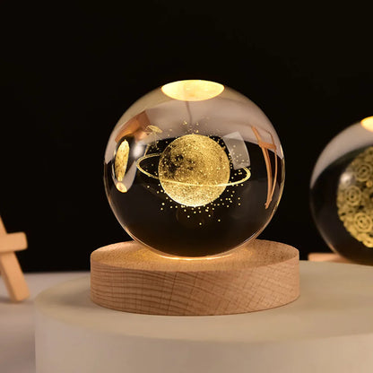 3D-Galaxie-Nachtlichtkugel mit USB-Stromversorgung