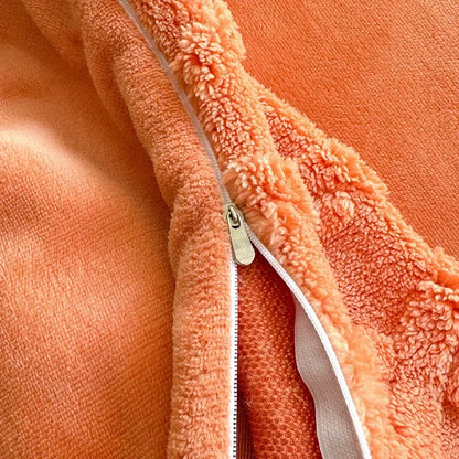 Flanell-Bettbezug aus weichem Milk-Fleece