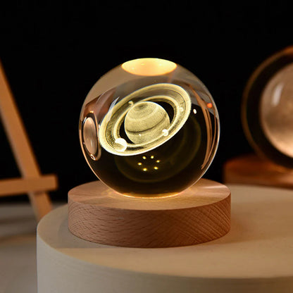 3D-Galaxie-Nachtlichtkugel mit USB-Stromversorgung