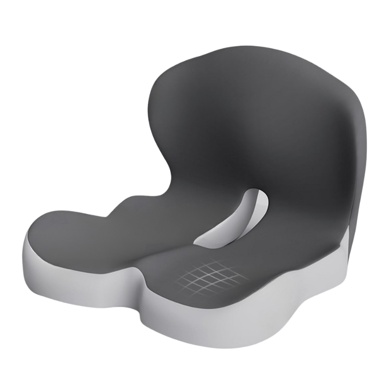 Ergonomisches Memory-Foam-Sitzkissen mit Antirutsch-Unterseite