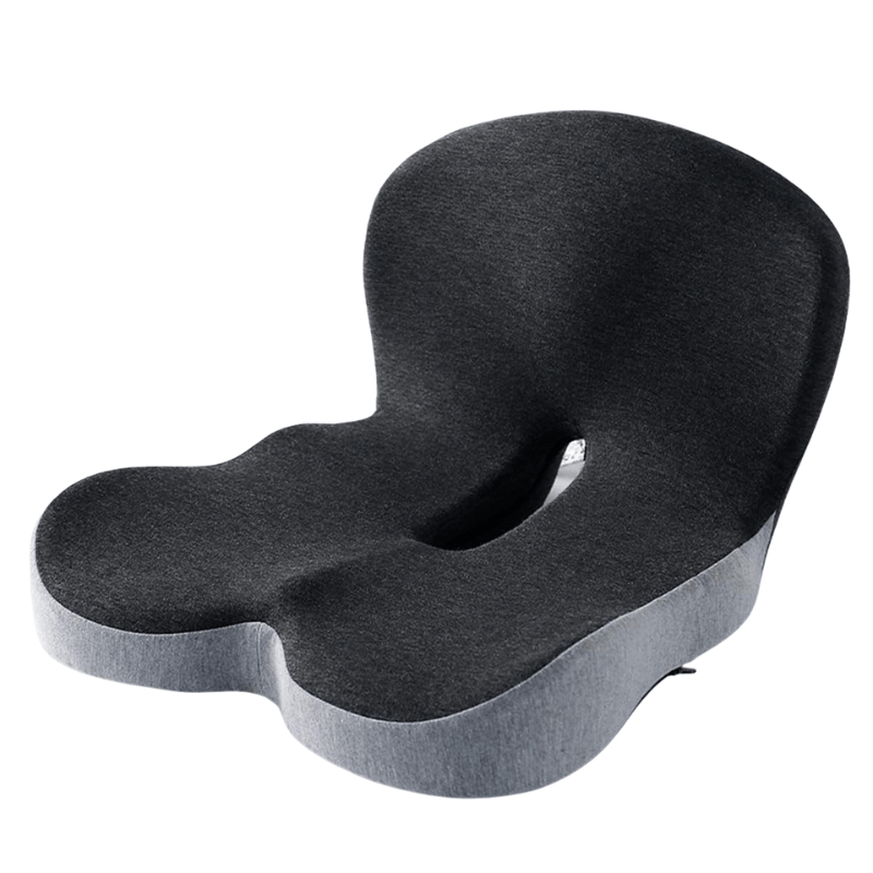 Ergonomisches Memory-Foam-Sitzkissen mit Antirutsch-Unterseite
