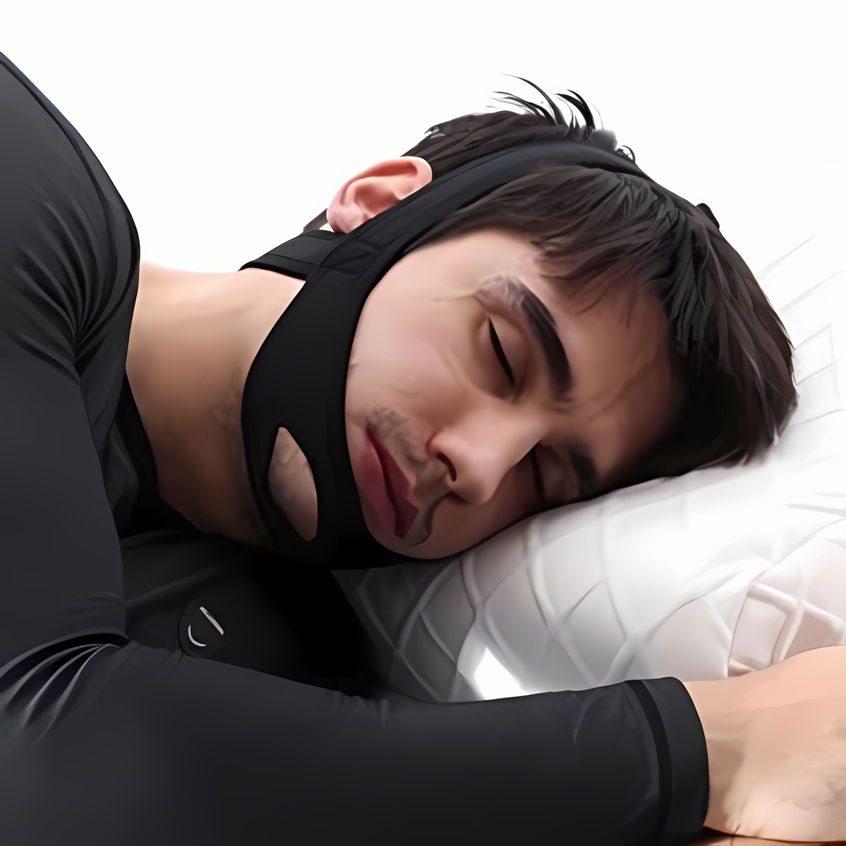 Verstellbares Anti-Schnarch-Kinnband aus Neopren