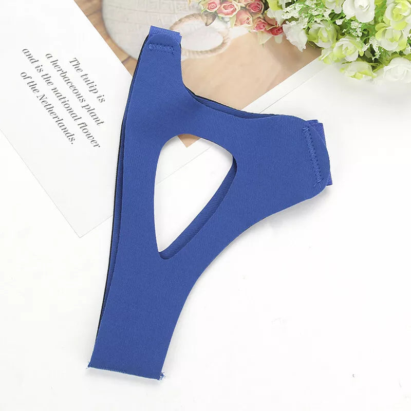 Verstellbares Anti-Schnarch-Kinnband aus Neopren