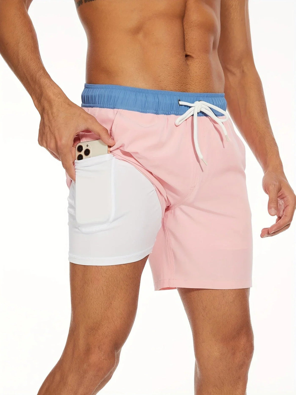 Herren-Badehose mit Handytasche