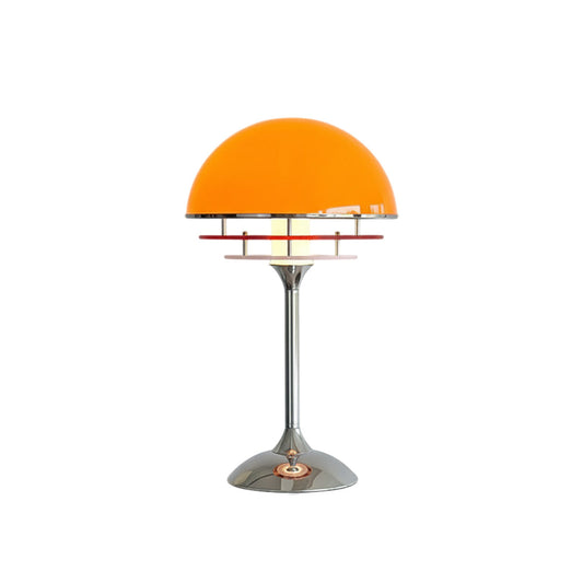 Bauhaus-Tischleuchte mit Acrylscheiben und LED