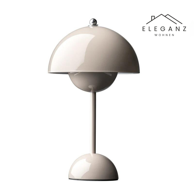Dimmbare LED-Tischlampe mit Pilzform 29 cm