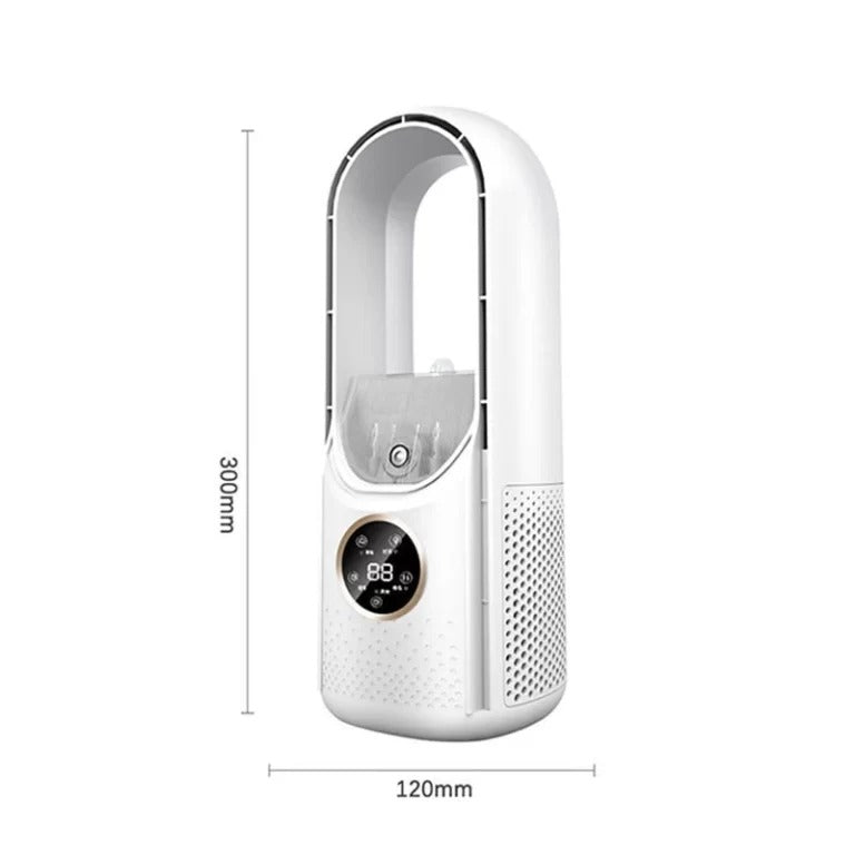 Tragbarer USB-Mini-Luftkühler mit 6 Stufen und Fernbedienung