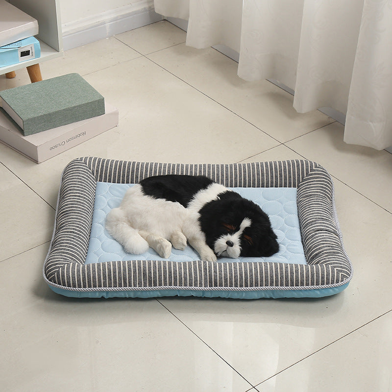 Kühlende Hundematte mit Erhöhtem Rand