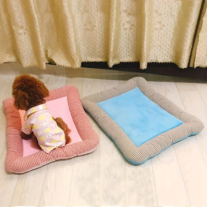 Kühlende Hundematte mit Erhöhtem Rand