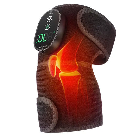 Beheizbare Kniemassage-Bandage mit Vibrationsfunktion