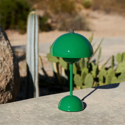 Drahtlose Pilz-Tischlampe mit USB-Ladefunktion