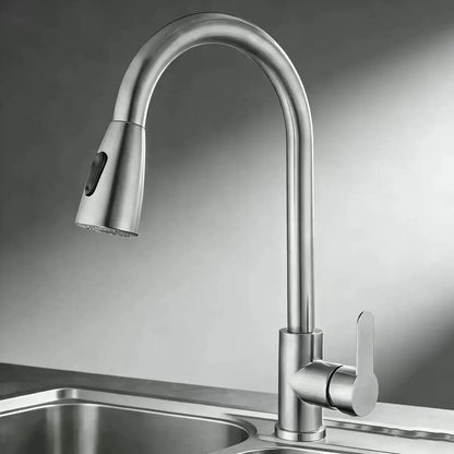 Ausziehbare Küchenarmatur mit Brausefunktion