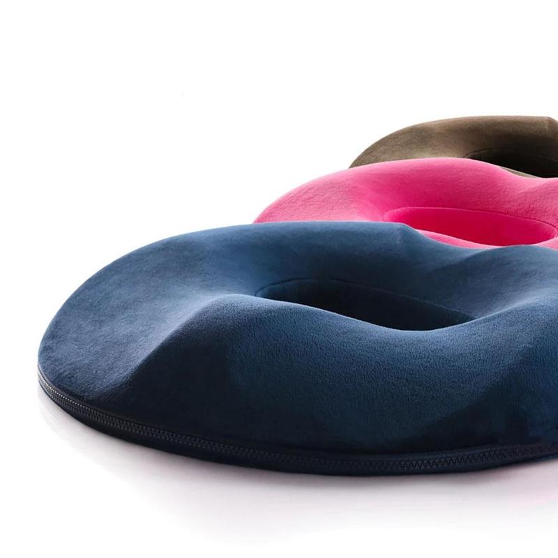 Ergonomisches Donut-Sitzkissen aus Memory-Schaum zur Druckentlastung