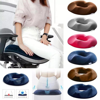 Ergonomisches Donut-Sitzkissen aus Memory-Schaum zur Druckentlastung