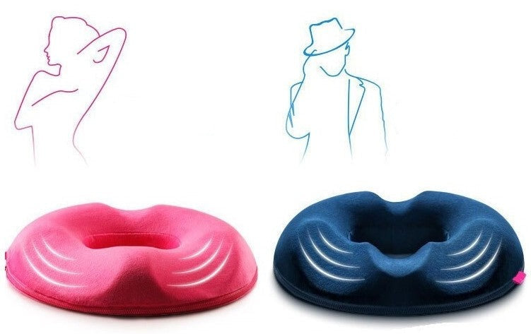 Ergonomisches Donut-Sitzkissen aus Memory-Schaum zur Druckentlastung