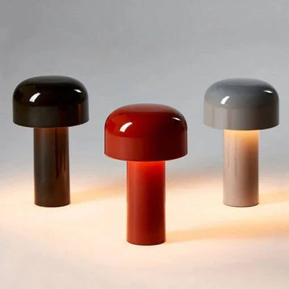 Drahtlose Pilz-Tischlampe mit Dimmbarem LED-Licht