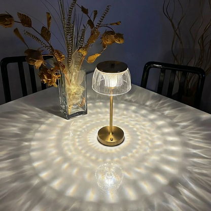 Wiederaufladbare LED-Tischleuchte mit Touch-Steuerung