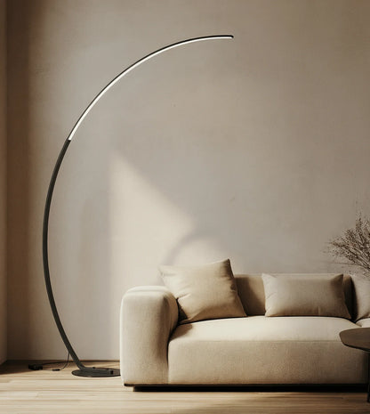 Dimmbare LED-Bogenlampe 170 cm mit Fußschalter
