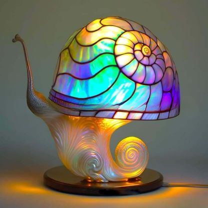 Glasmosaik-Tischlampe 15 cm mit Tierdesign