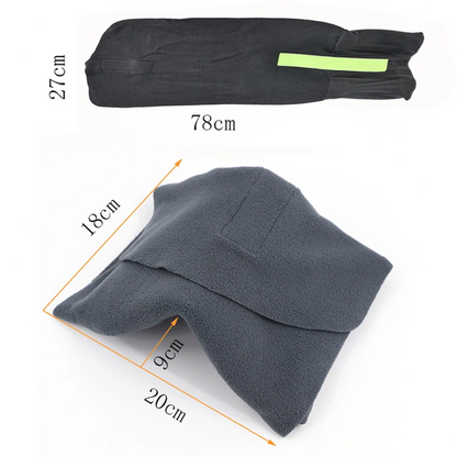 Ergonomisches Memory-Foam-Reisekissen mit waschbarem Bezug