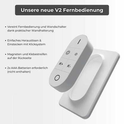 Minimalistische Bogenlampe mit Dimmfunktion und Smarthome-Steuerung