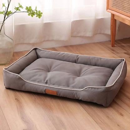 Orthopädisches Hundebett mit erhöhtem Rand