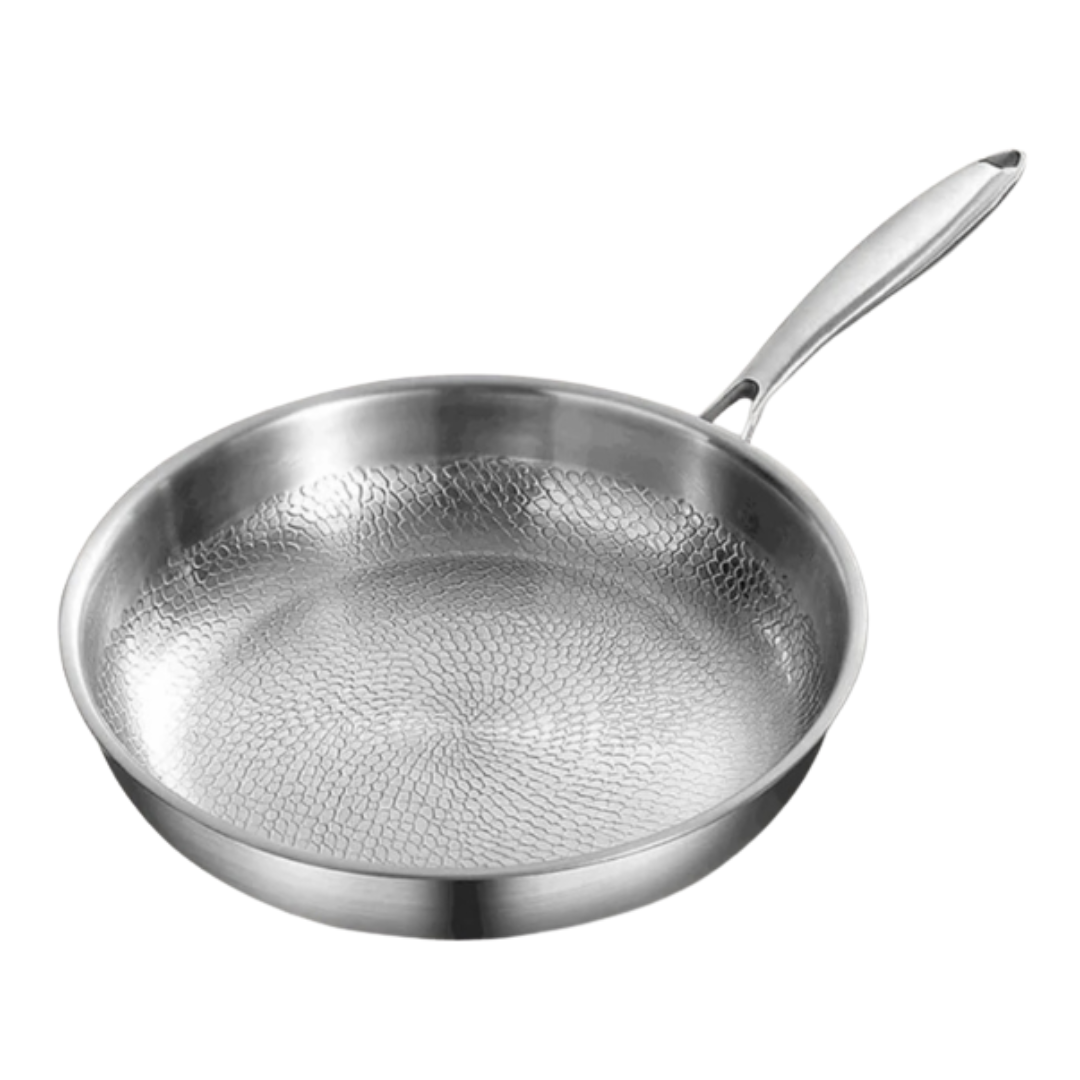 Titanium-Bratpfanne mit gehammerter Oberfläche