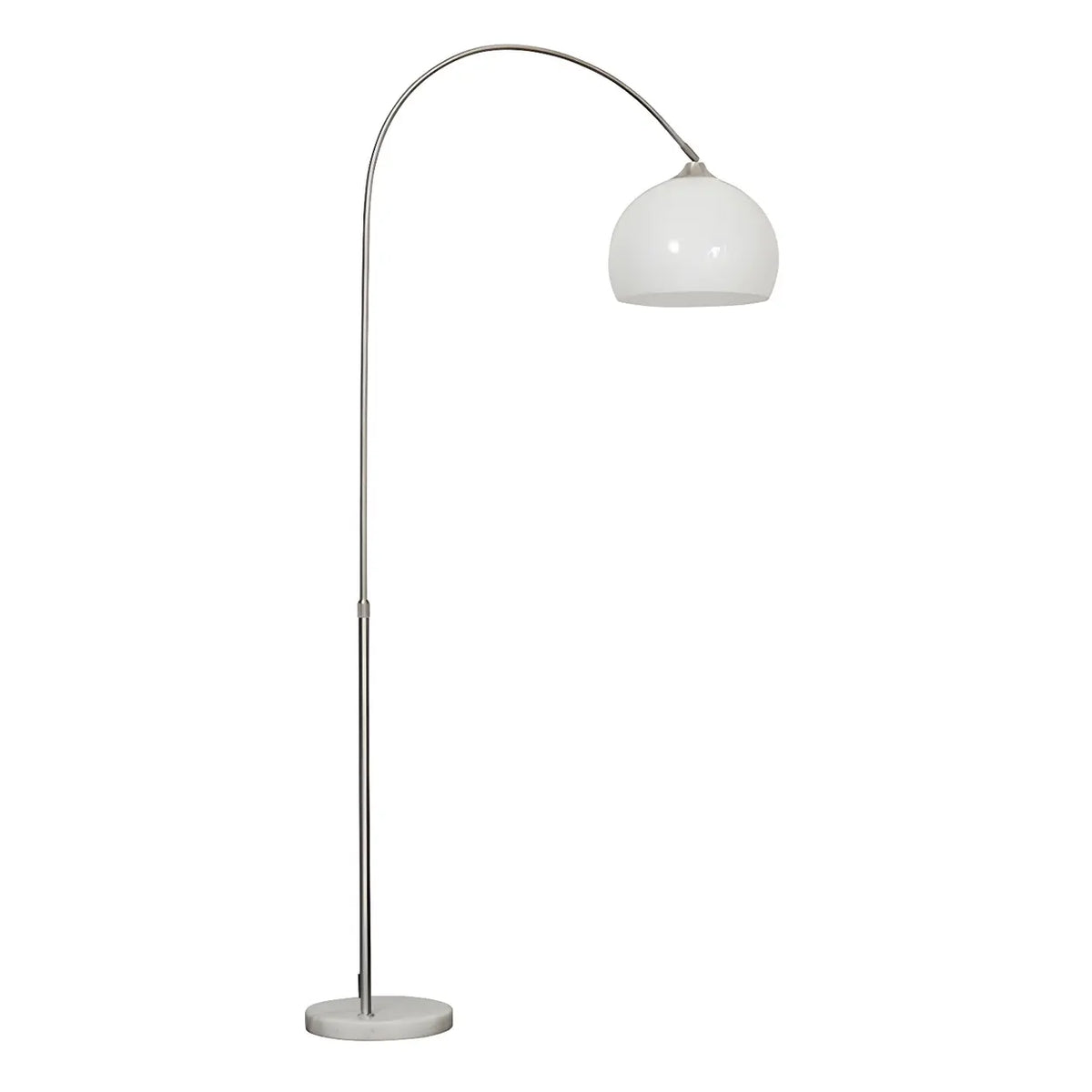 Moderne Bogen-Stehlampe mit Acryl-Kuppelschirm 220 cm