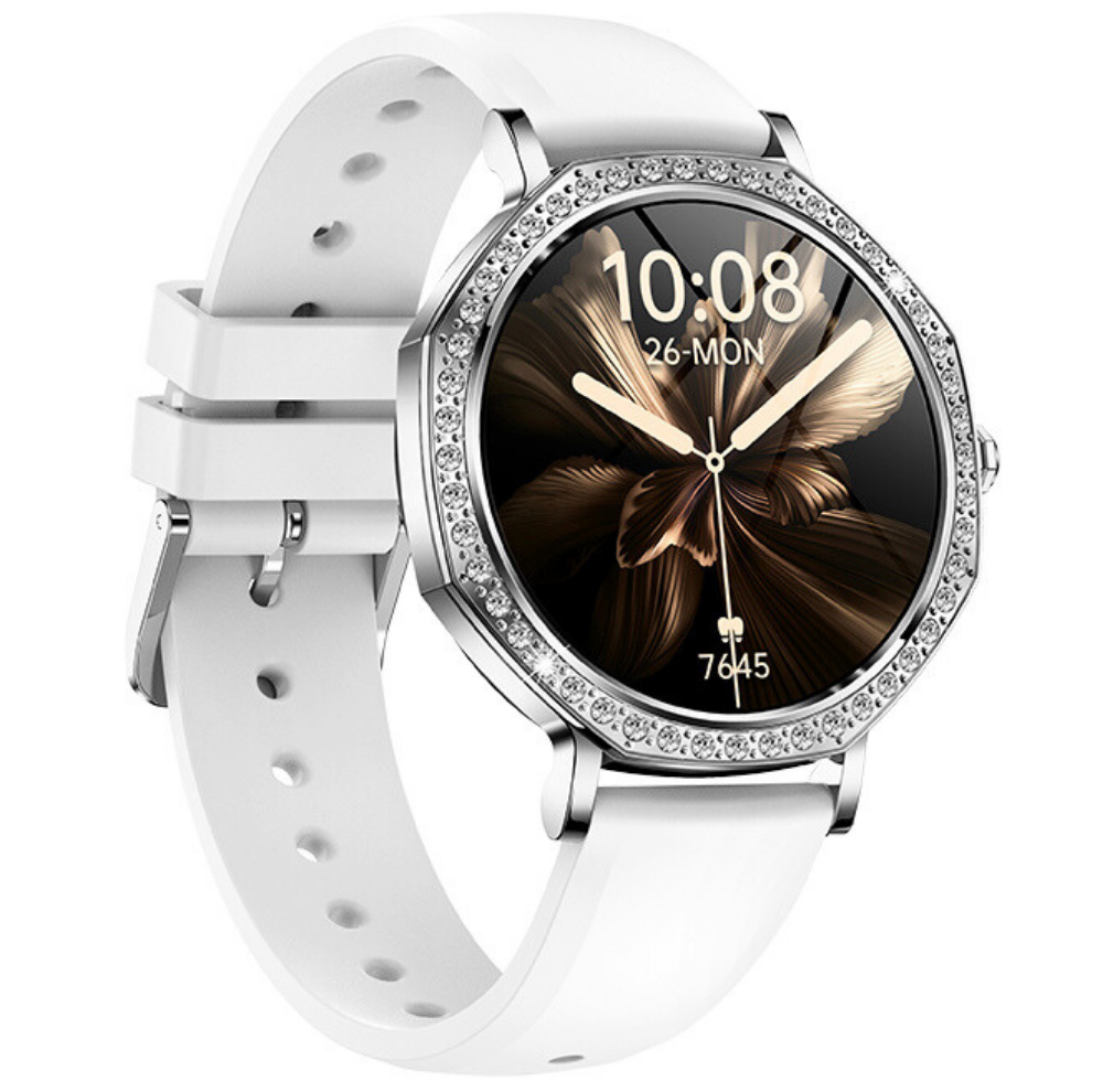 Damen-Smartwatch mit Bluetooth-Telefonie und 100 Sportmodi