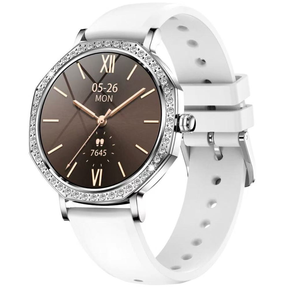 Damen-Smartwatch mit Bluetooth-Telefonie und 100 Sportmodi