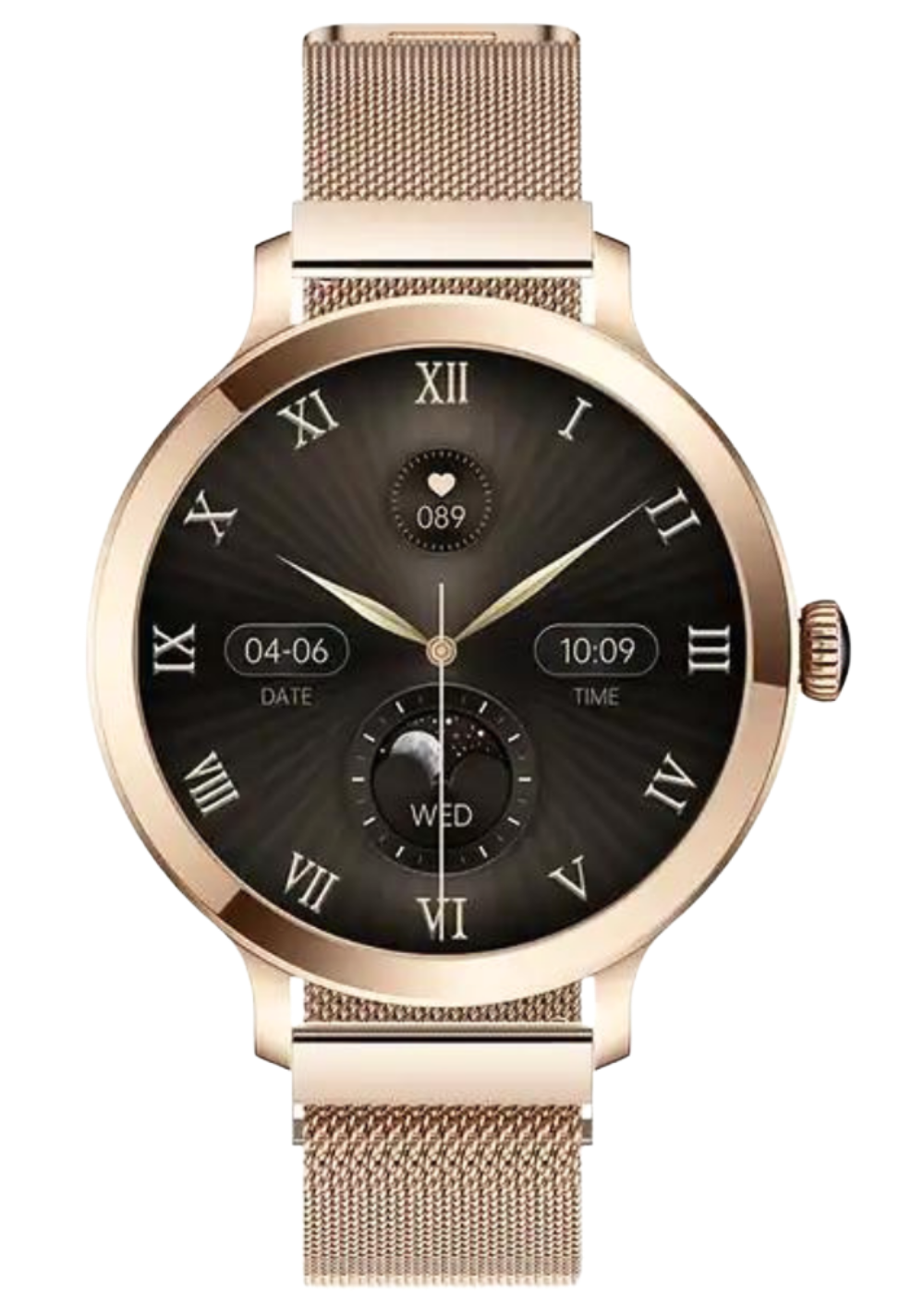 Damen-Smartwatch mit 1,1 Zoll AMOLED-Display und Bluetooth-Anruffunktion | SMART080