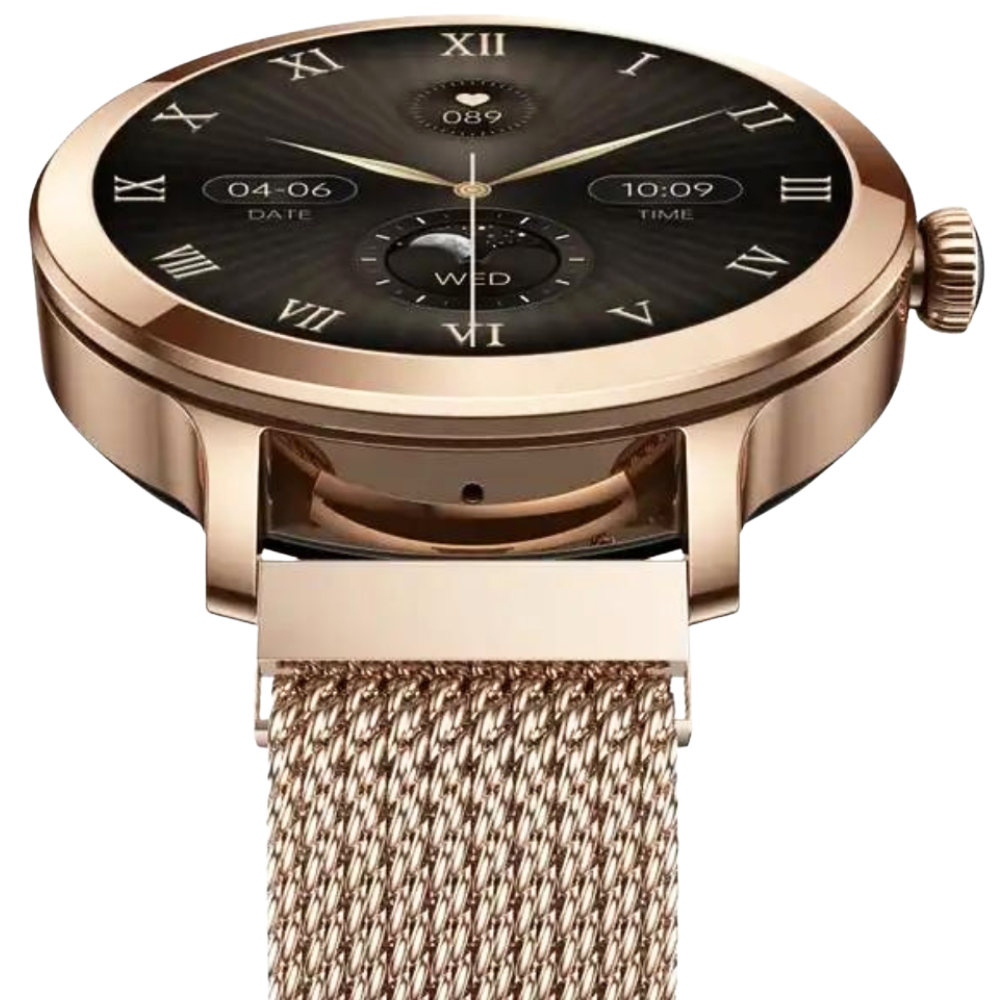 Damen-Smartwatch mit 1,1 Zoll AMOLED-Display und Bluetooth-Anruffunktion | SMART080