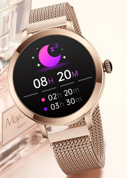 Damen-Smartwatch mit 1,1 Zoll AMOLED-Display und Bluetooth-Anruffunktion | SMART080
