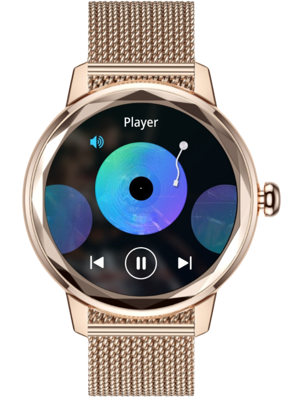 Damen-Smartwatch mit Bluetooth-Telefonie und 125 Sportmodi