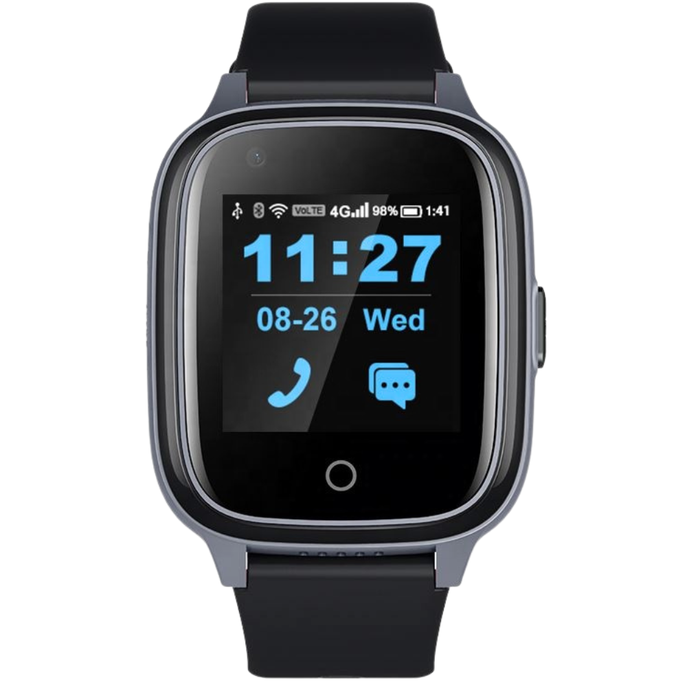 Senioren-Smartwatch mit GPS und Notruftaste