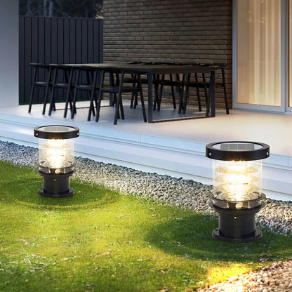 Moderne LED-Wegleuchte mit IP65-Wasserschutz